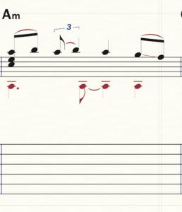 fret numbers