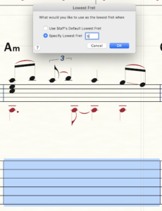 fret numbers 2