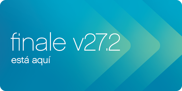 Disponible Ahora: Finale v27.2